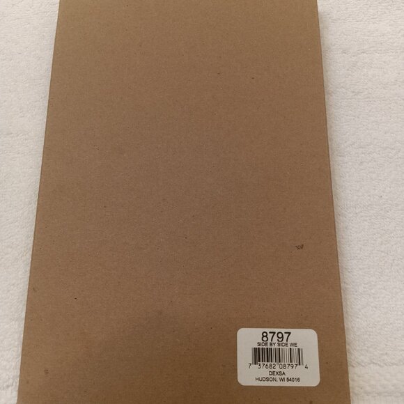 DEXSA WOODEN PLAQUE "SIDE BY SIDE OR MILES APART..." (NEW IN BOX) - ITEM# 8797 - Picture 3 of 4